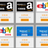 Gift Cards AMAZON Ebay Walmart